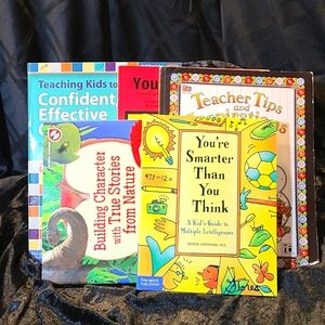 Set of 5 TEACHER books, Assorted